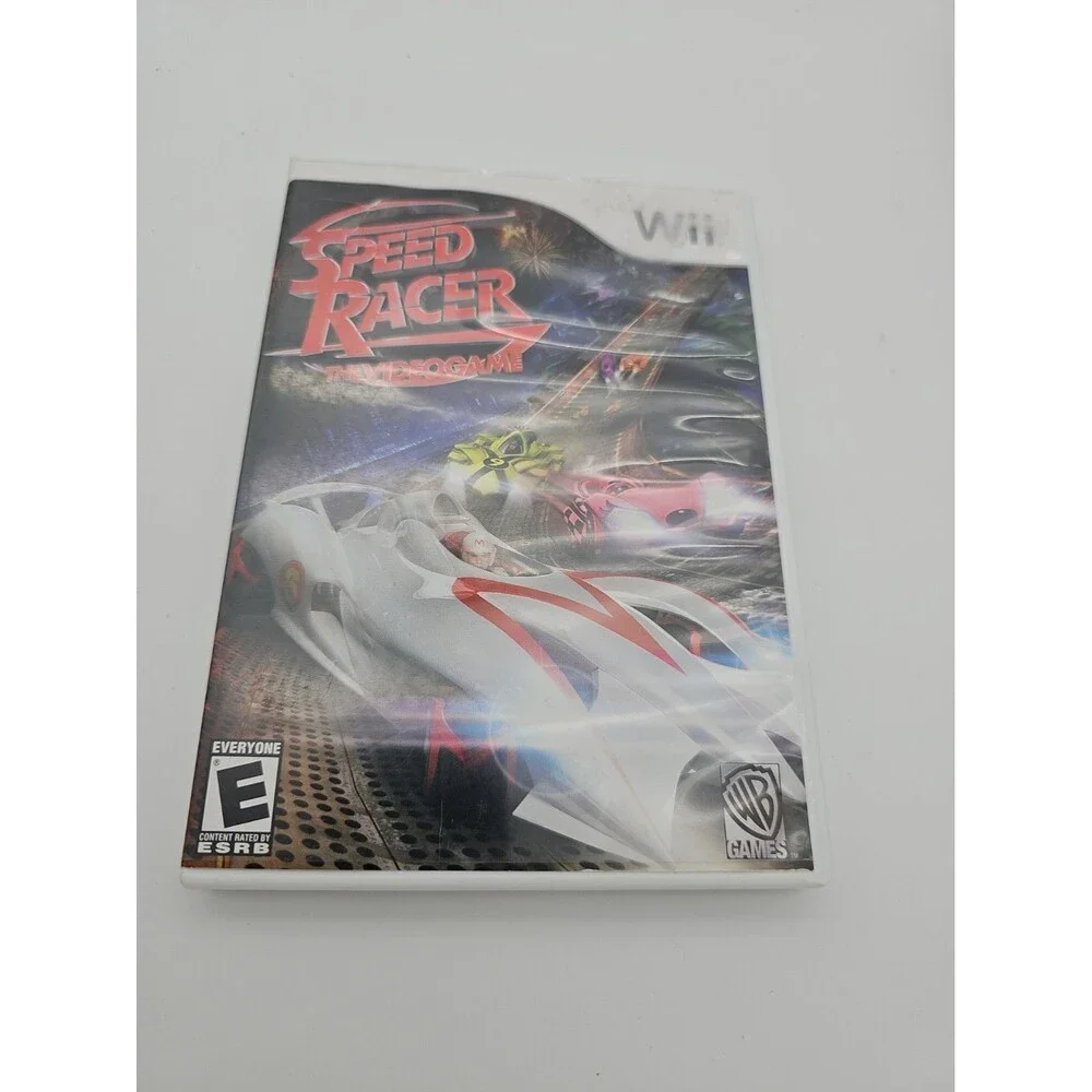 Speed Racer The Videogame (Nintendo Wii, 2008) Minty Complete Disc Perfect